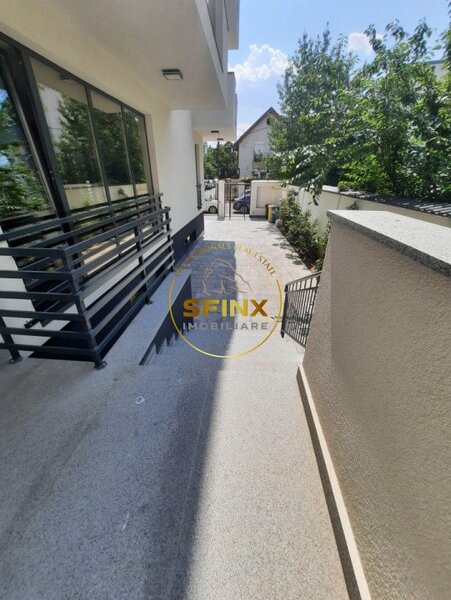 Barbu Vacarescu Spatiu la parter, nou, pentru birou, 2 intrari din care una separata